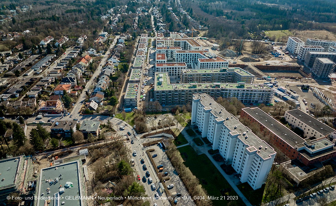 22.03.2023 - Baustele und Wohnanlage Alexisquartier